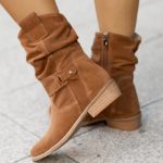 Léonie – Bottes mi mollet femme d'hiver style intemporel