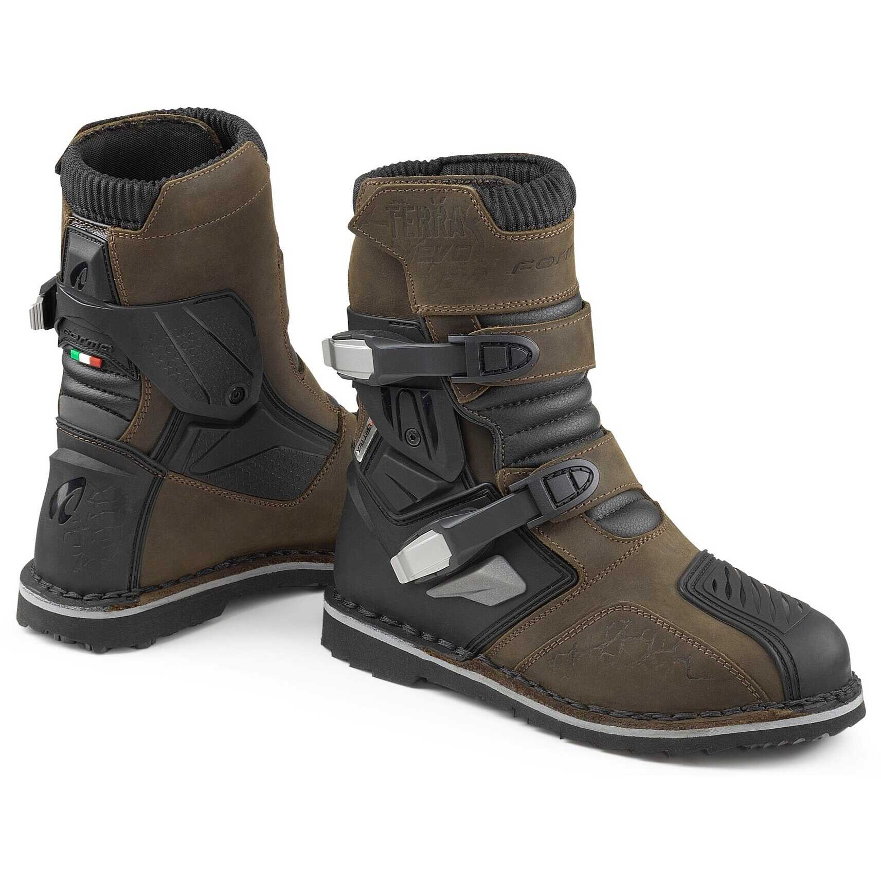 bottes-moto-459bts-1.jpg Bottes Moto Touring Faible Forma TERRA EVO LOW Marron Vente en Ligne Outletmoto.eu – Image 1