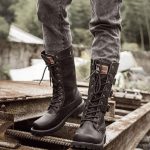 Bottes Moto Steampunk