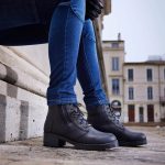 Bottine moto en cuir Homologué pour Femme | Janis Lady™ Furygan