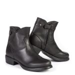 Bottes moto femme Stylmartin Pearl J, bottines vintage cuir urbaines