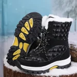 Bottes neige femme chaudes antidérapantes Atelier Mila