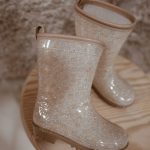 Bottes de Pluie Fleurs et Paillettes – Mrs Ertha