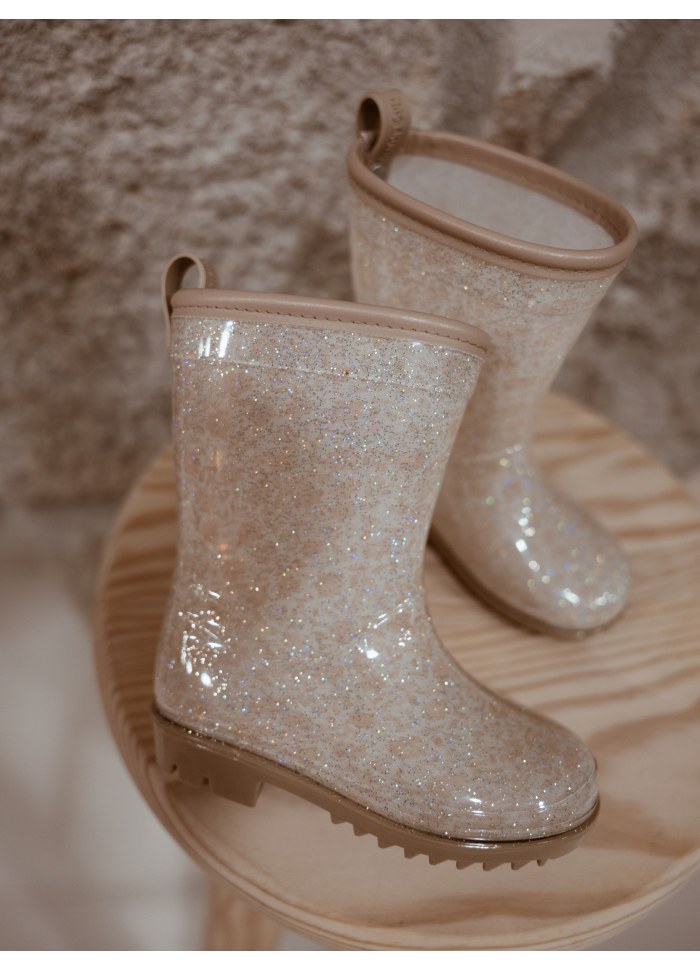 bottes-pluie-femme-312qkh-1.jpg Bottes de Pluie Fleurs et Paillettes – Mrs Ertha – Image 1