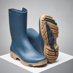 Bottes de pluie femme 100 bleu