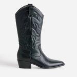 Botte TEXTO noire esprit santiag