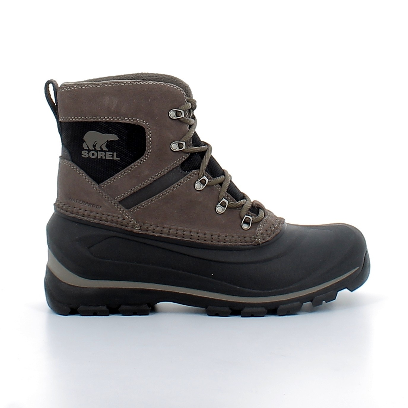 bottes-sorel-260iyw-1.jpg SOREL botte de neige marron à lacet chaude imperméable et robuste pour homme BUXTON LACE BOOT WP NM5081245 – Image 1
