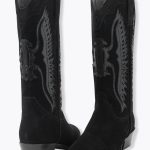 Bottes western en cuir Femme