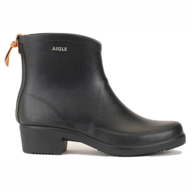 bottine-aigle-157aol.webp Bottines de Pluie Aigle Juliette Femme Noir | Equipementaventure – Image 1