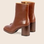 Bottines Plates Camel Cuir Camel Bottes Femme Cuir Italienne Bottines Plateforme Cuir Camel