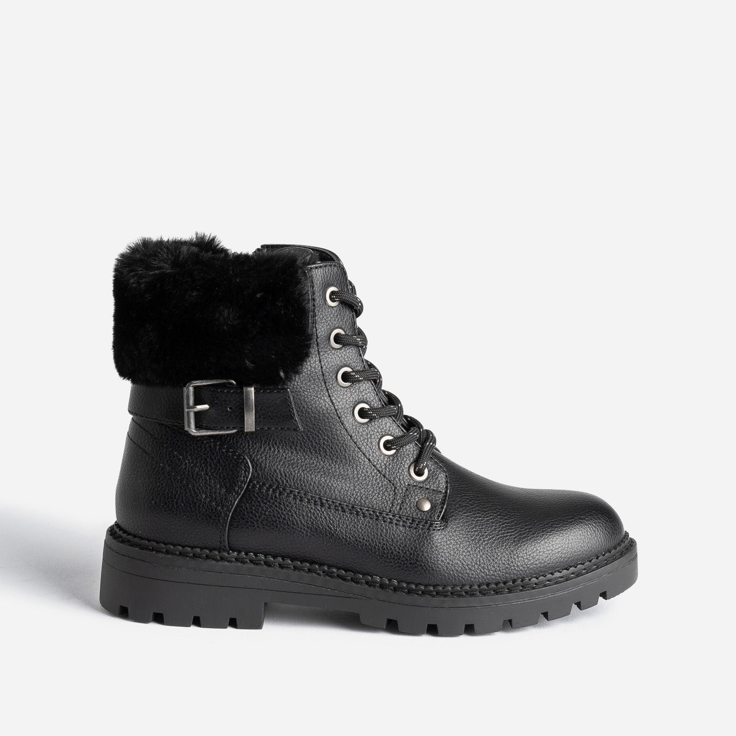 bottines-fourrees-femme-273yhz.jpg Bottine noire fourrée – Image 1