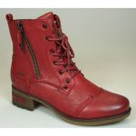 Hugues De Lille| Mustang boots 1229513 rouge femme