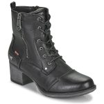 Mustang 1197512 Noir Livraison Gratuite | Spartoo ! Chaussures Bottine Femme 59,47 €