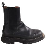 Bottines Sandro en cuir noir ref.3368459 Joli Closet