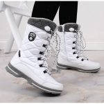 Bottes de neige imperméables pour femmes Blanc American Club