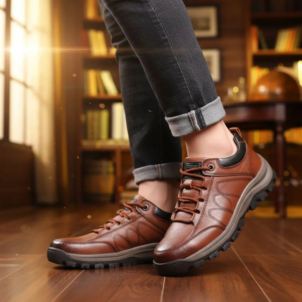 chaussures-de-marche-homme-678gjv-1.jpg MONTAROCK™ Chaussure de Marche Homme Confortable et Polyvalente Noir / 39 – Image 1