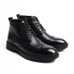 Chaussures Homme Bottines en Cuir, Couleur Noir / M123 51 / BEL CHOU'S