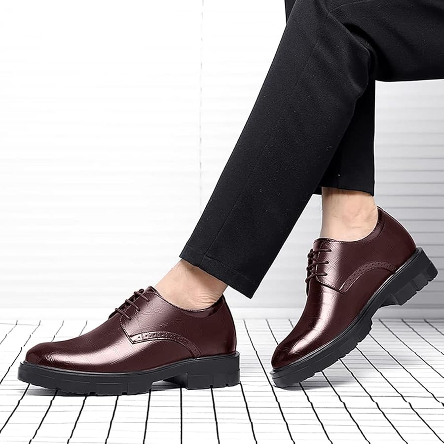chaussures-homme-cuir-592wij-1.jpg Chaussures basses pour homme En cuir Chaussures basses à lacets Chaussures d'affaires Chaussures de costume Chaussures de loisirs ... – Image 1