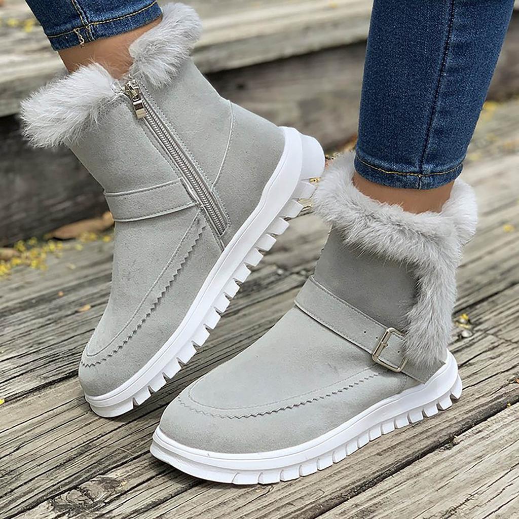 chaussures-neige-femme-207tcl-1.jpg Neige Chaussure Hiver Talon Bottes Hiver Femme Botte De Neige Fourrée Femme Botte Hiver – Image 1