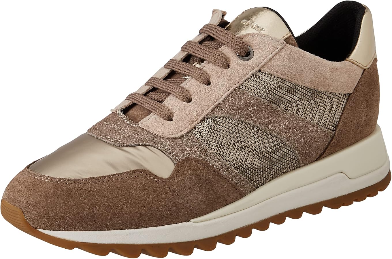 geox-femmes-250sgt-1.jpg Geox Femme D Tabelya A Sneakers, Dk Beige/Lt Taupe, 35 EU : Amazon.fr: Mode – Image 1