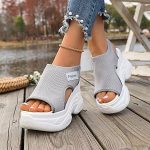 Générique Sandales Femme Été Sandales De Marche Femme Confortable Plateforme Chaussures Mode Sandale De Plage Chaussures Marche Pour Femmes : Amazon.fr: Mode